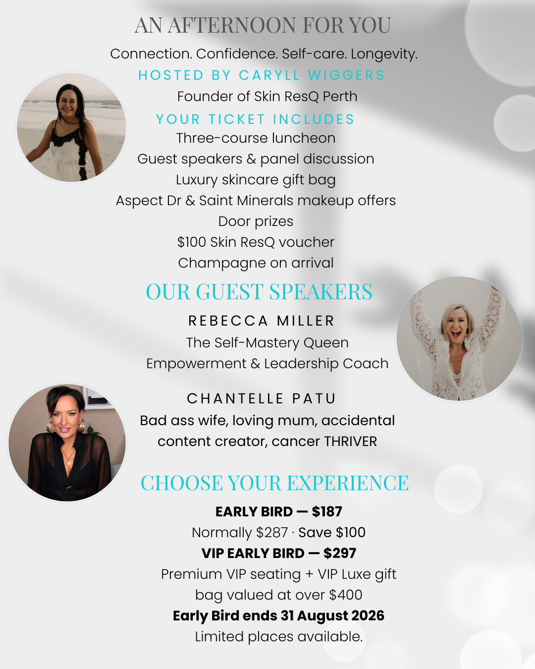 Collagen & Confidence Event Ticket