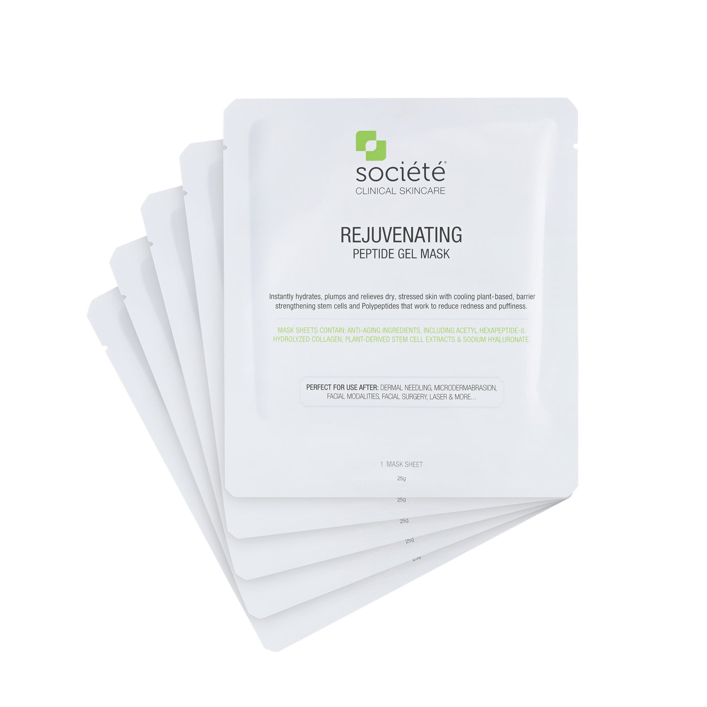 Rejuvenating Peptide Gel Mask (5 pack)