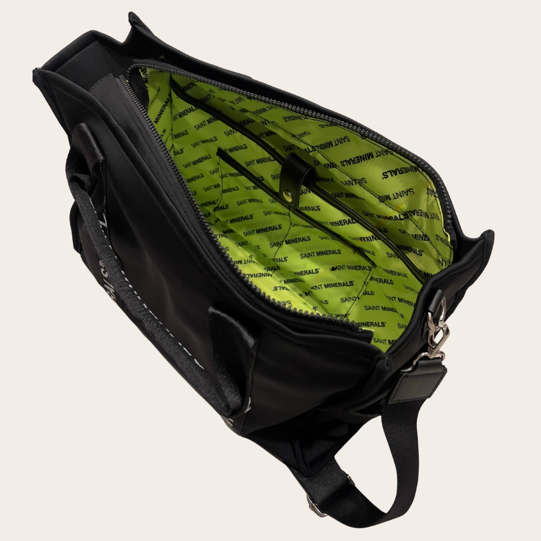 SAINT MINERALS Laptop Tote Bag - Black