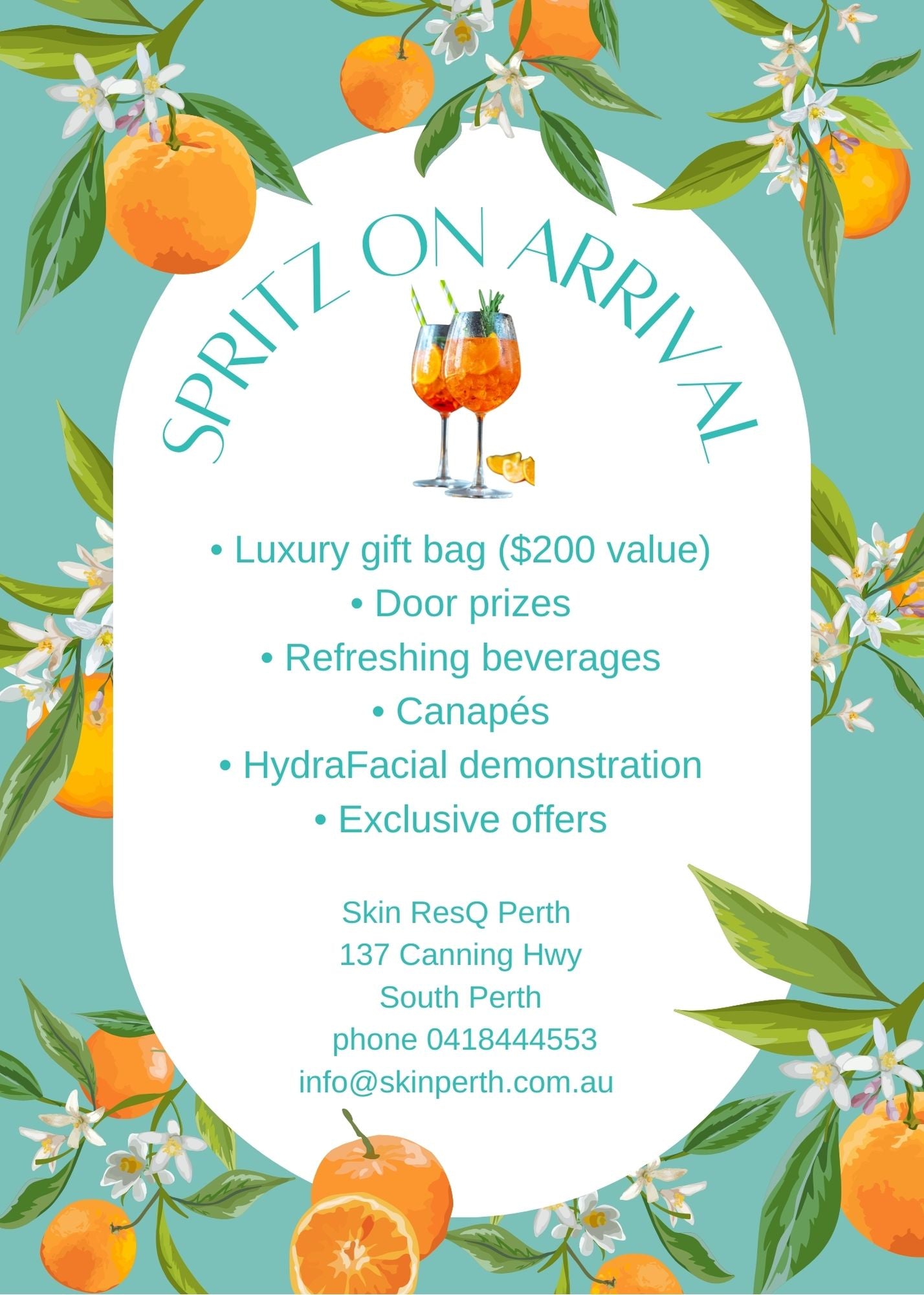 Skin ResQ Spritz Event - Christmas Party 2024