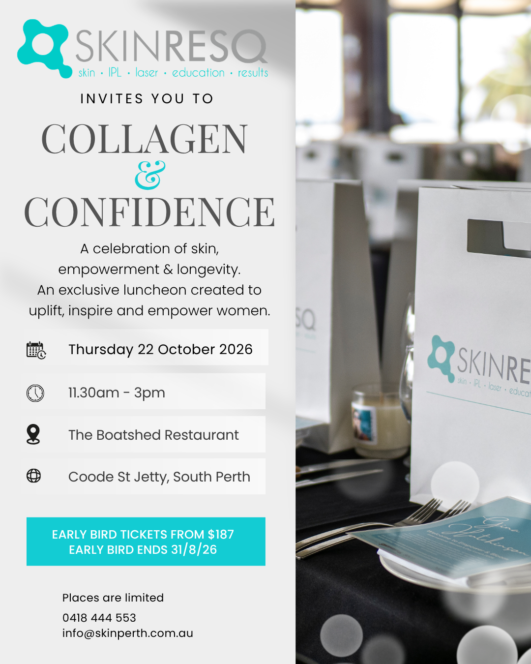 Collagen & Confidence Event Ticket