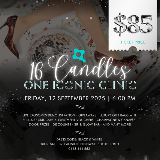 16 Candles - One Iconic Clinic VIP Birthday Event