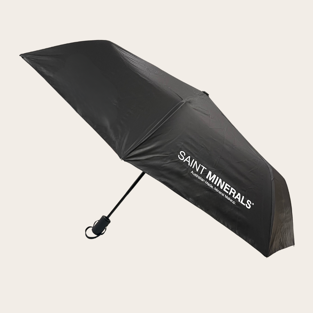 SAINT MINERALS Tri-Fold Umbrella